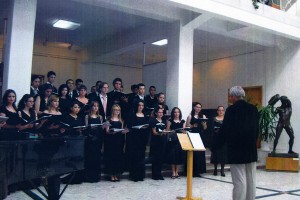 Corul Cantilena recital Muzeul de Arta